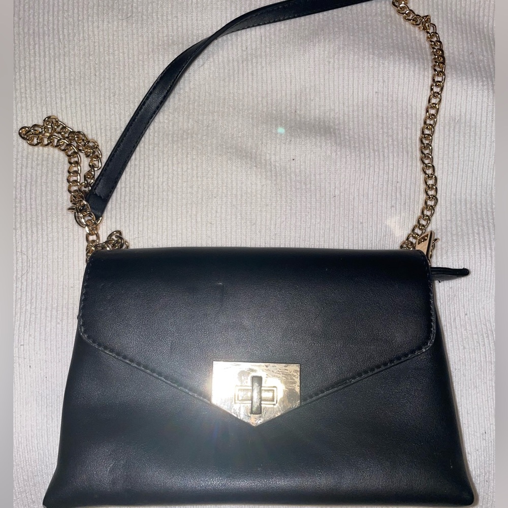 Black cross body bag